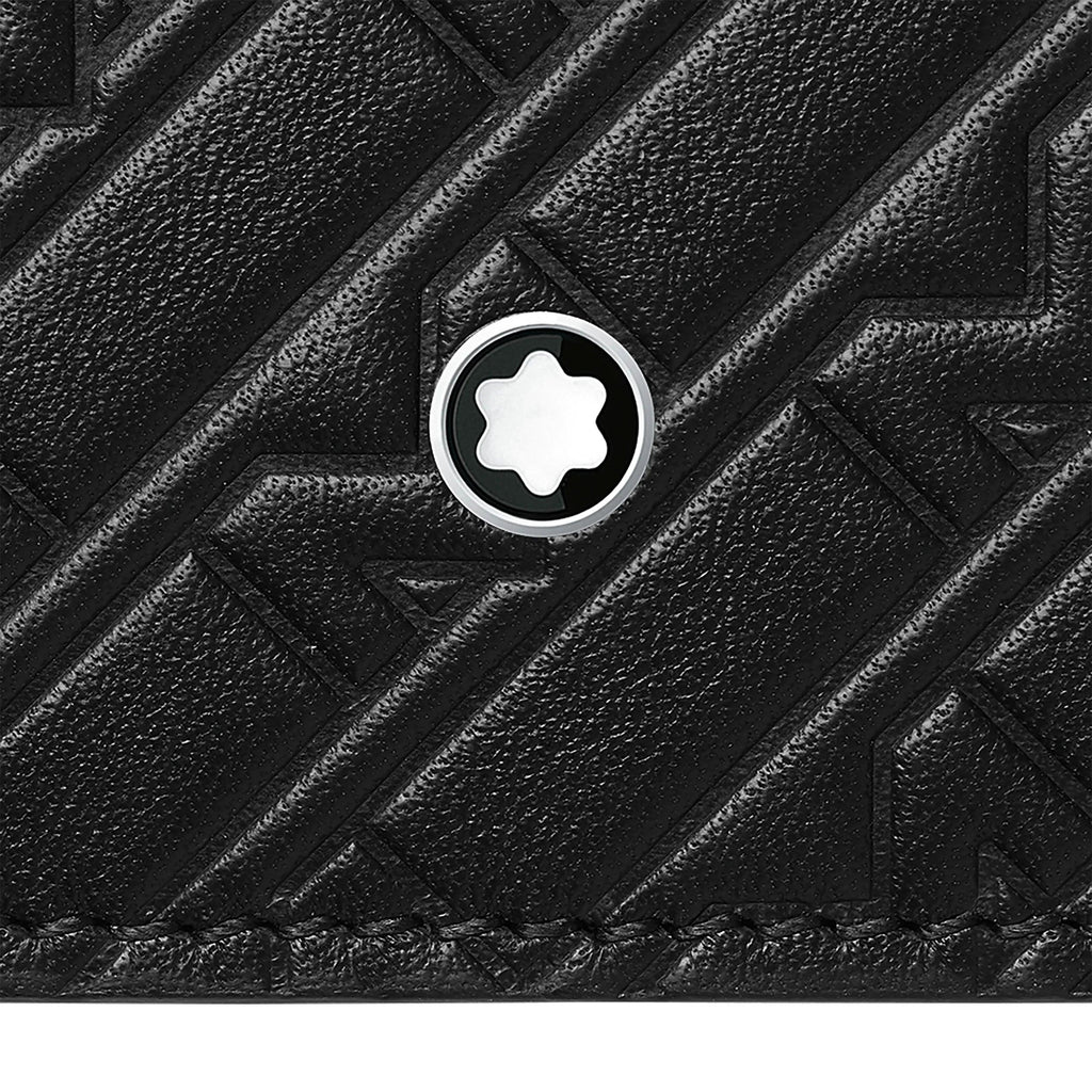 Montblanc portafoglio 8 scomparti Montblanc M_Gram 4810 nero 128638