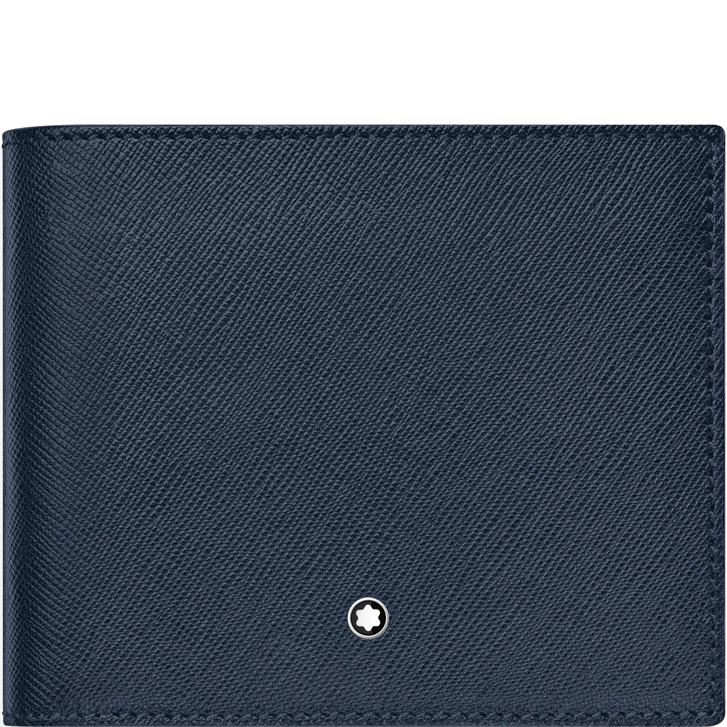 Montblanc portafoglio 8 scomparti Montblanc Sartorial blu 128587