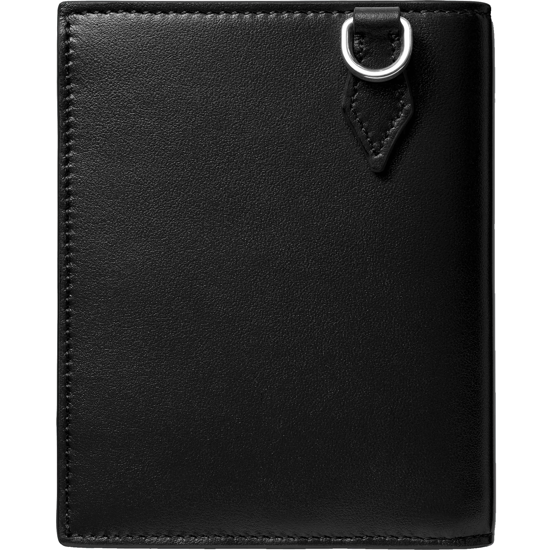 Montblanc portafoglio compatto 6 scomparti Meisterstück nero 129677