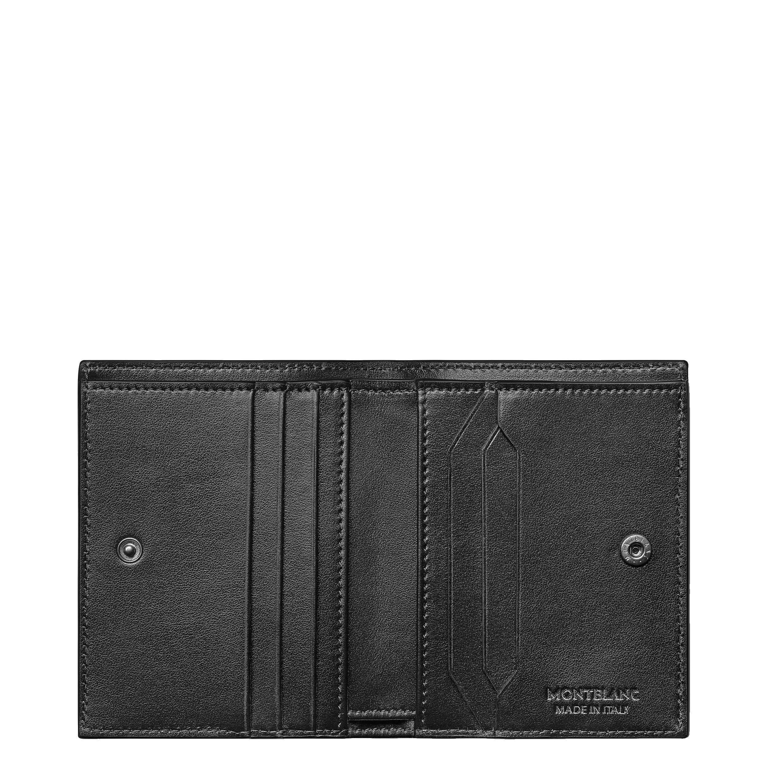 Montblanc portafoglio compatto 6 scomparti Montblanc Extreme 3.0 Atlantic Blue 130233