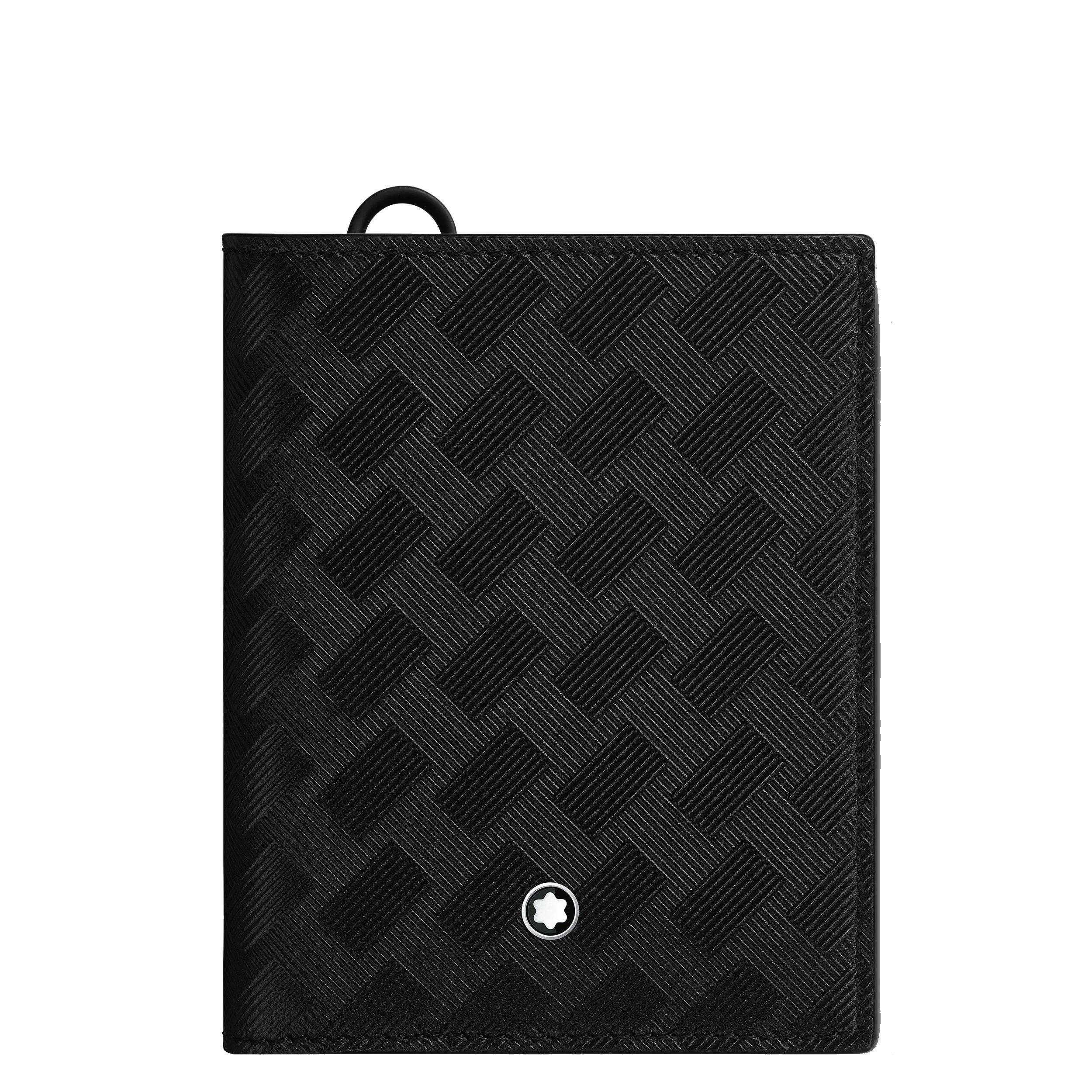 Montblanc portafoglio compatto 6 scomparti Montblanc Extreme 3.0 nero 129975