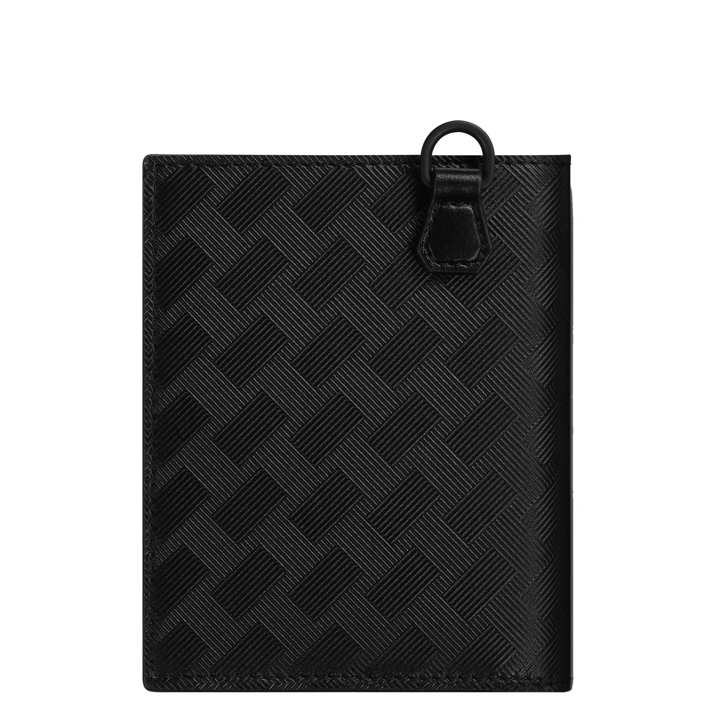 Montblanc portafoglio compatto 6 scomparti Montblanc Extreme 3.0 nero 129975