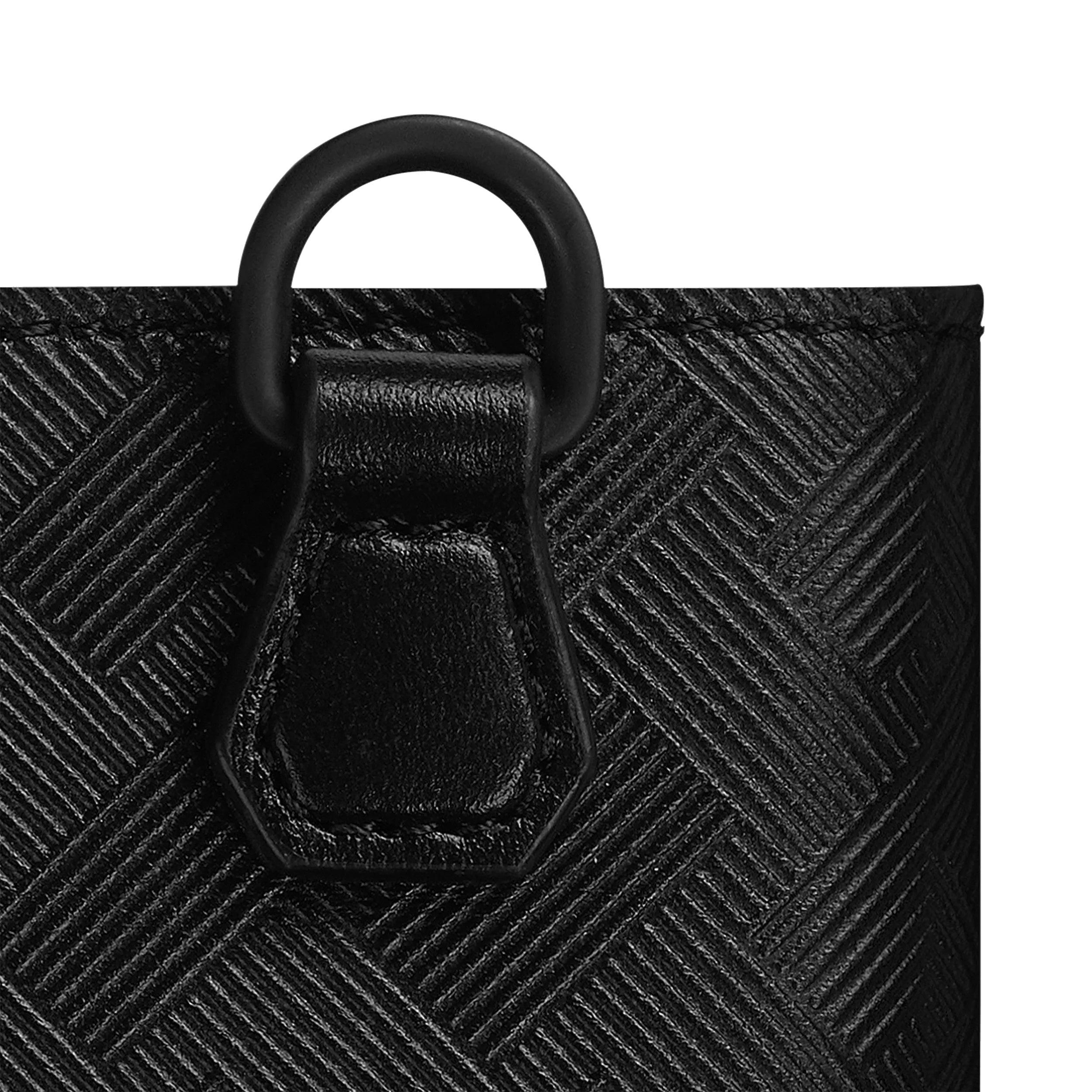 Montblanc portafoglio compatto 6 scomparti Montblanc Extreme 3.0 nero 129975