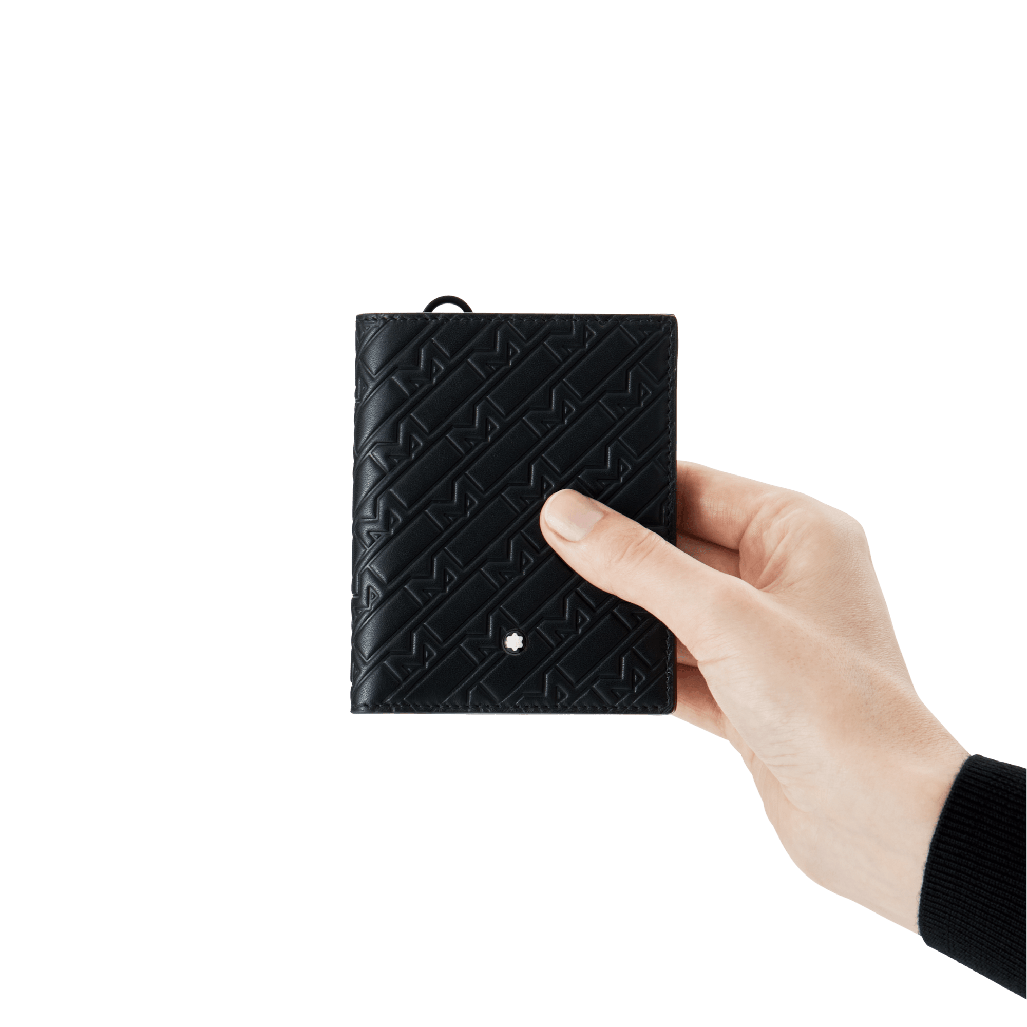 Montblanc portafoglio compatto 6 scomparti Montblanc M_Gram 4810 130025