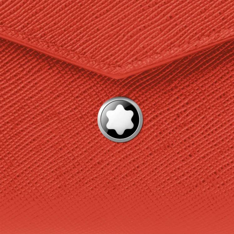 Montblanc portafoglio Continental Sartorial corallo 198223