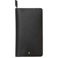 Montblanc portafoglio da viaggio 16 scomparti con cerniera Sartorial nero 113208