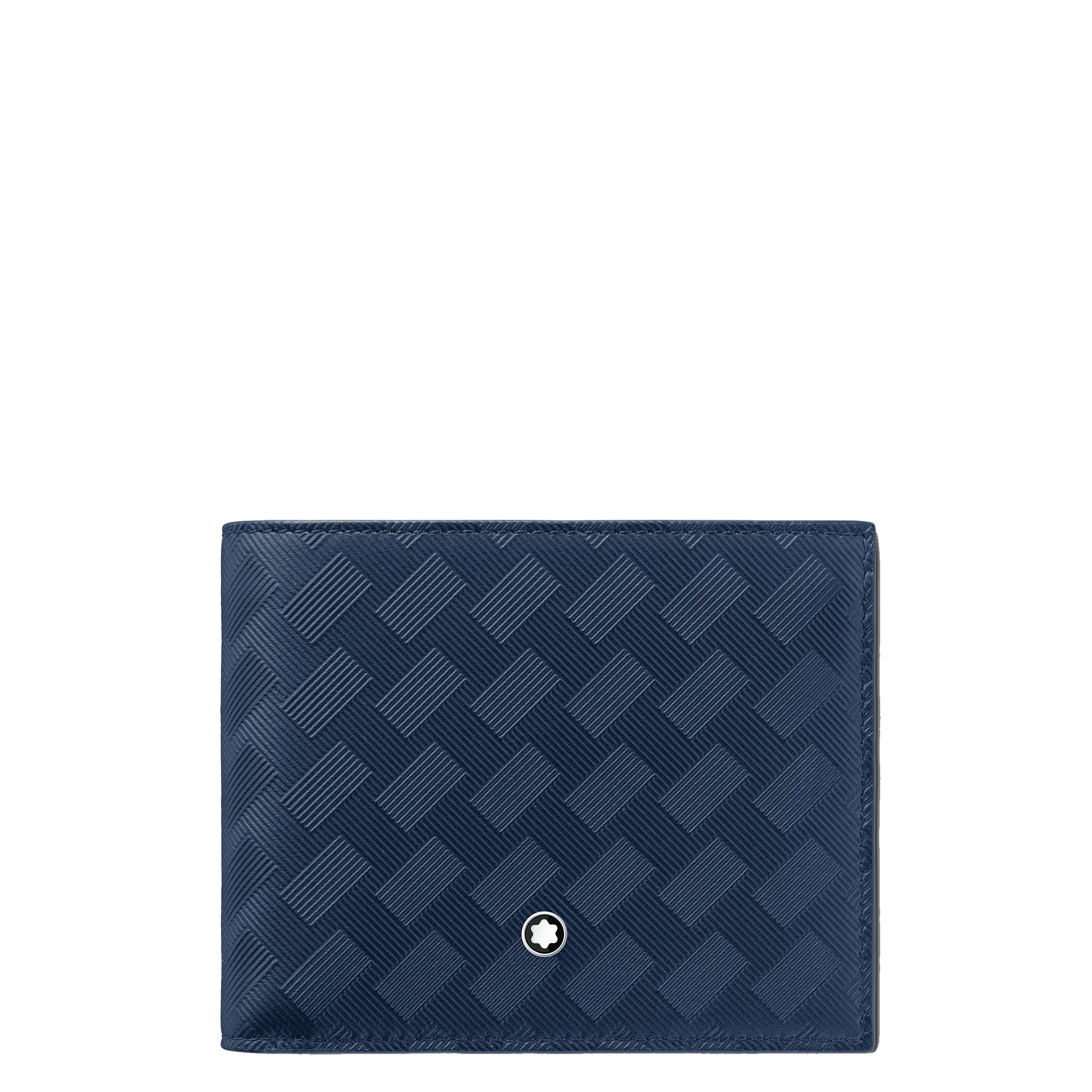 Montblanc portafoglio Extreme 6 scomparti blu 198063