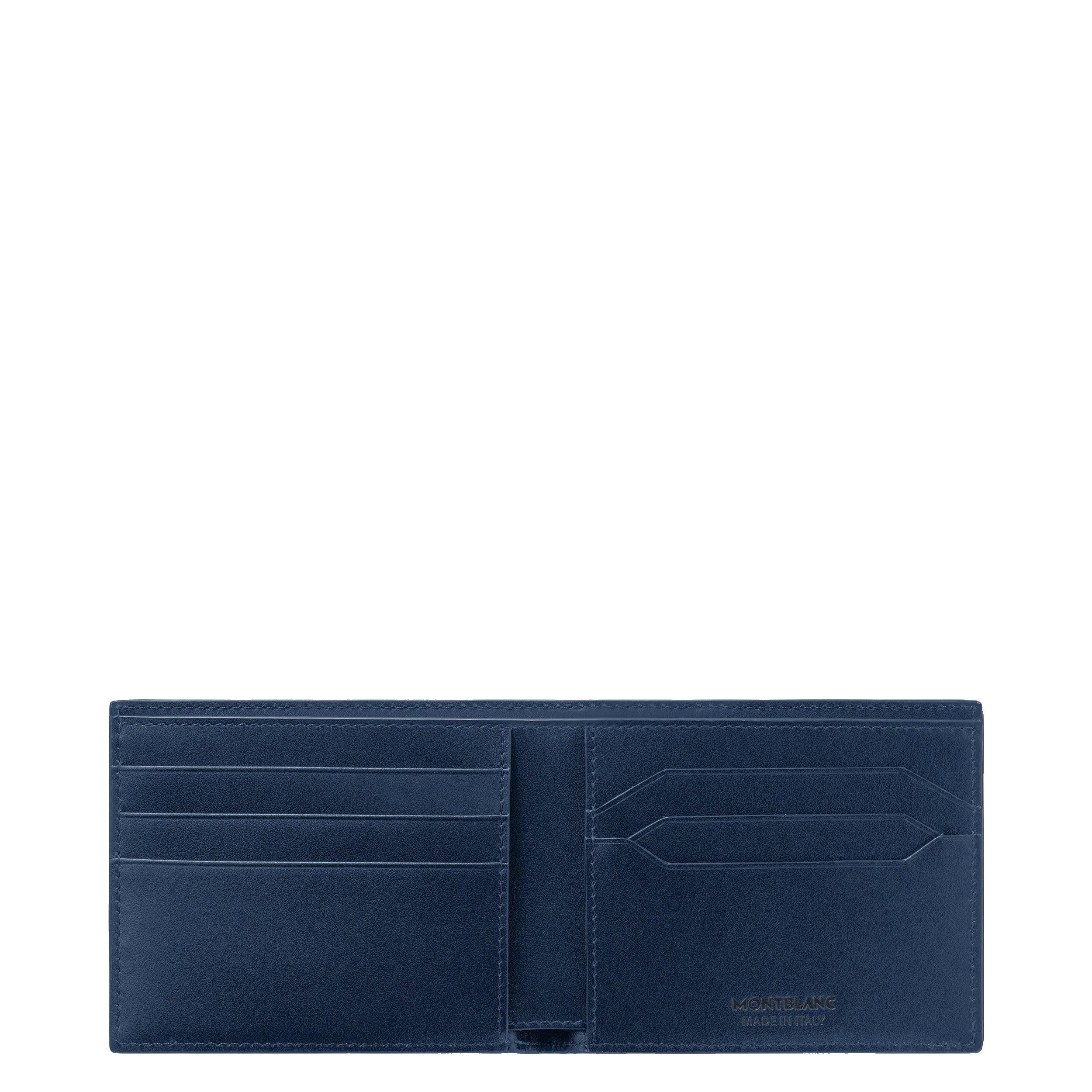 Montblanc portafoglio Extreme 6 scomparti blu 198063