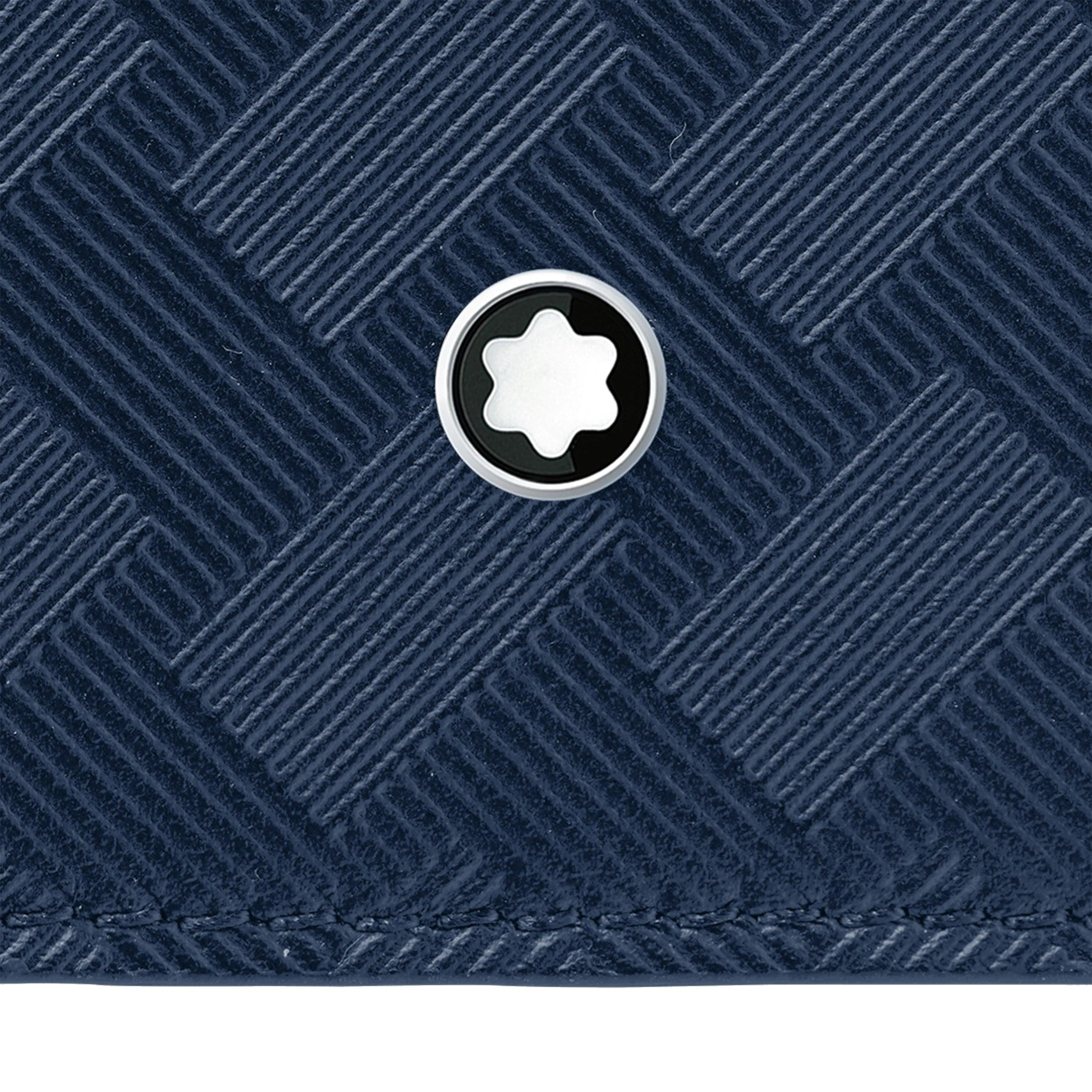 Montblanc portafoglio Extreme 6 scomparti blu 198063