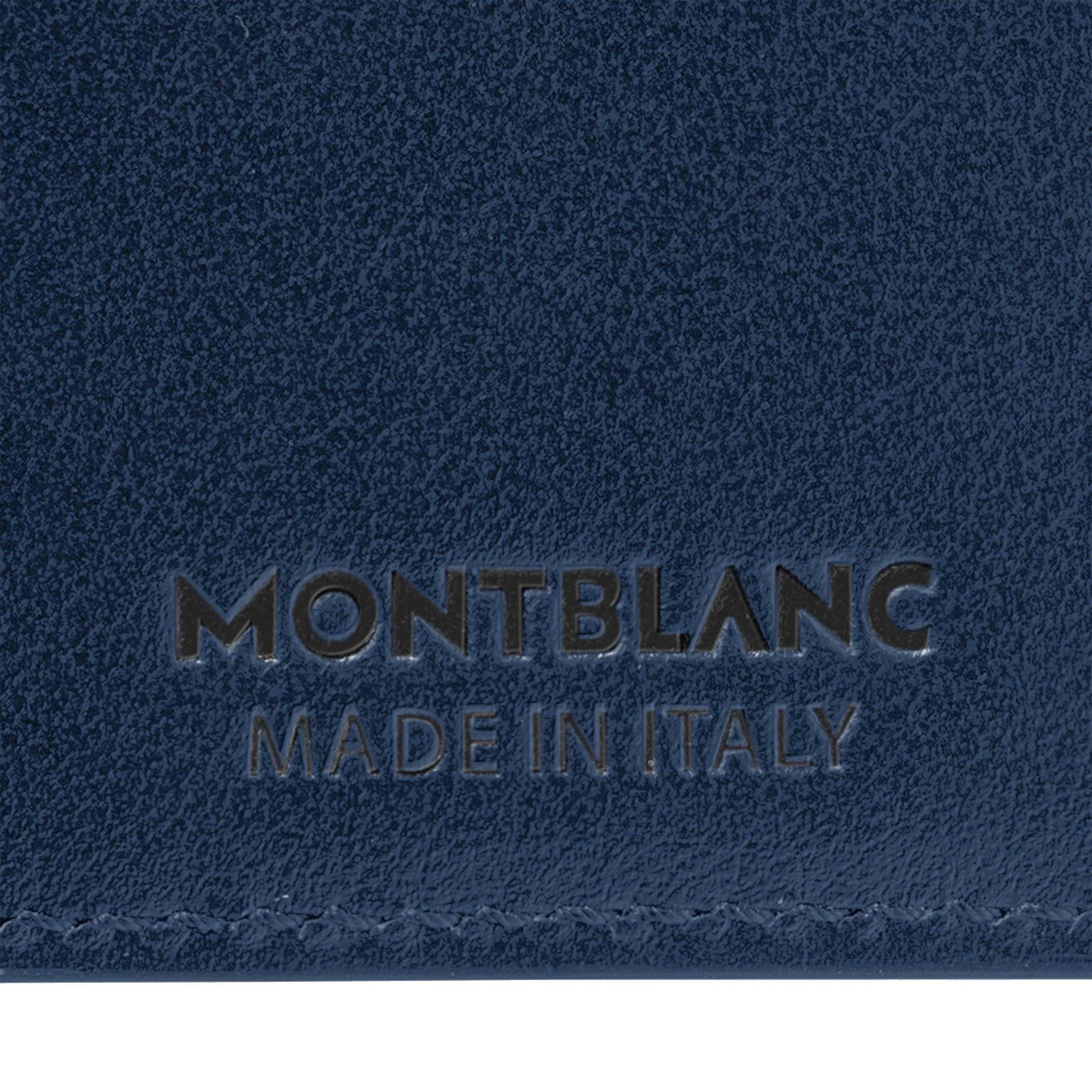 Montblanc portafoglio Extreme 6 scomparti blu 198063