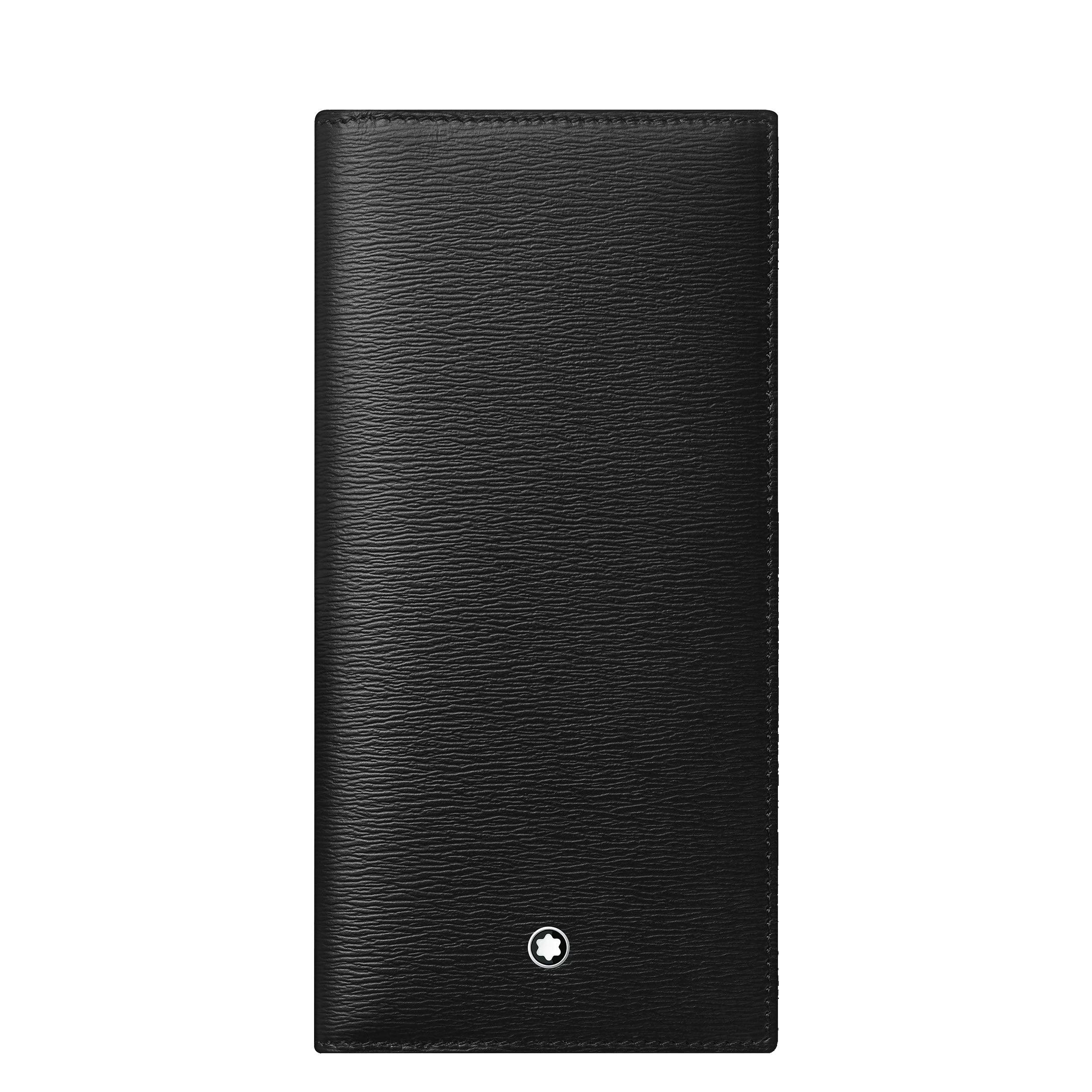 Montblanc portafoglio lungo 15 scomparti Meisterstück 4810 nero 129247