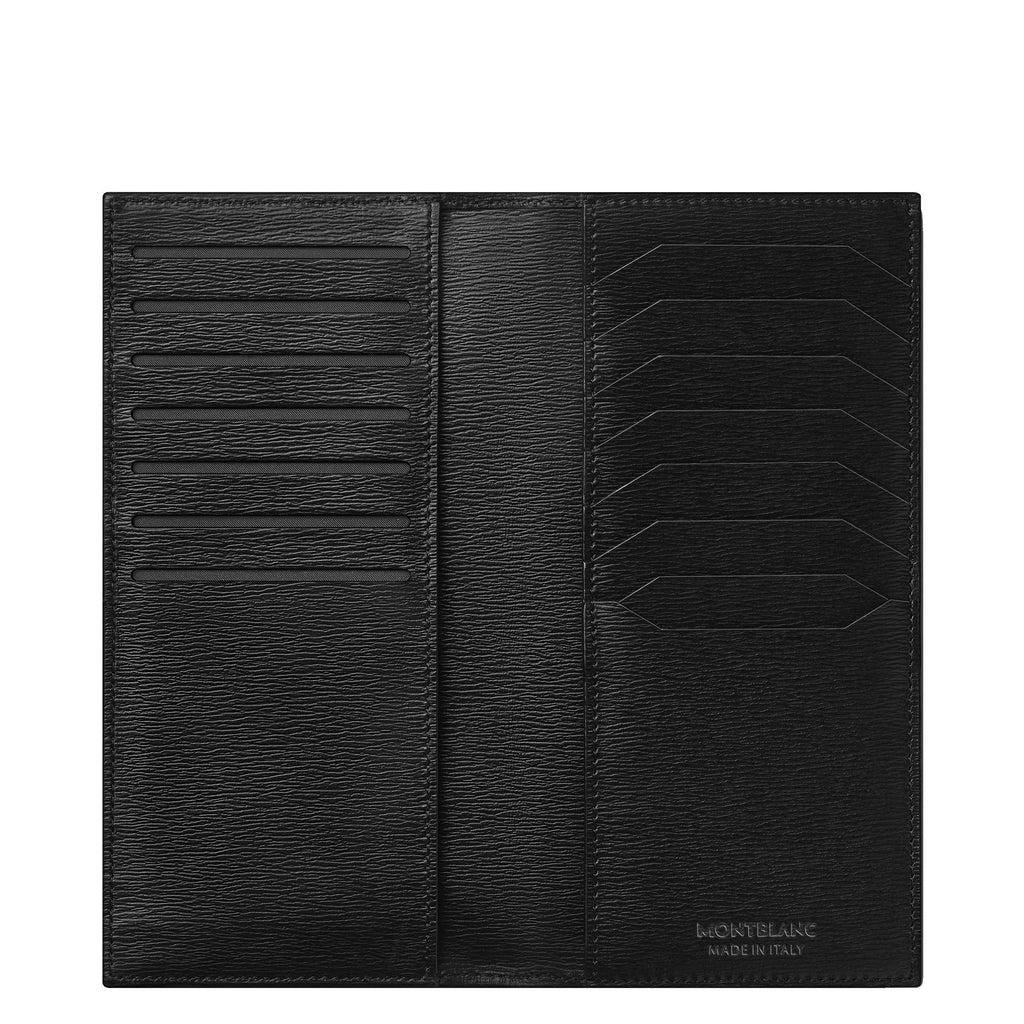 Montblanc portafoglio lungo 15 scomparti Meisterstück 4810 nero 129247