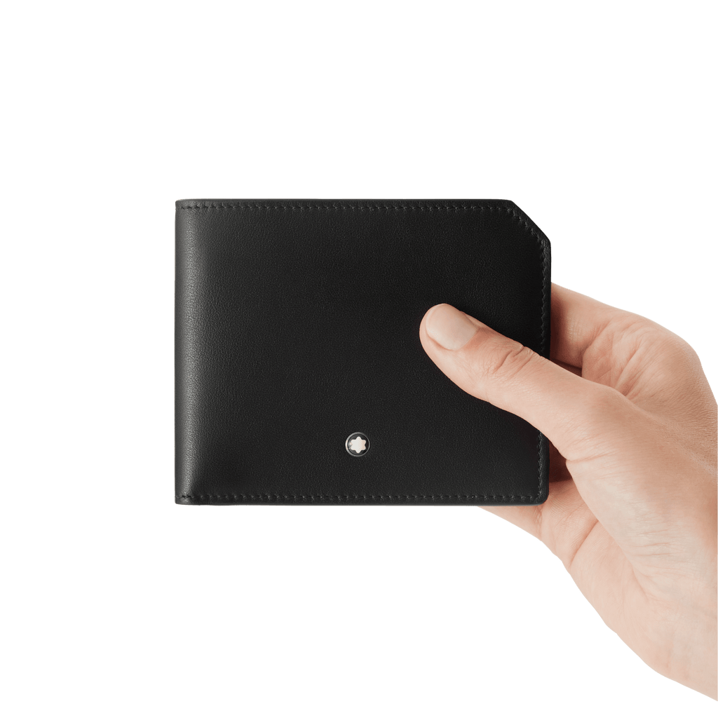 Montblanc portafoglio Meisterstück Selection Soft wallet 6cc nero 130048