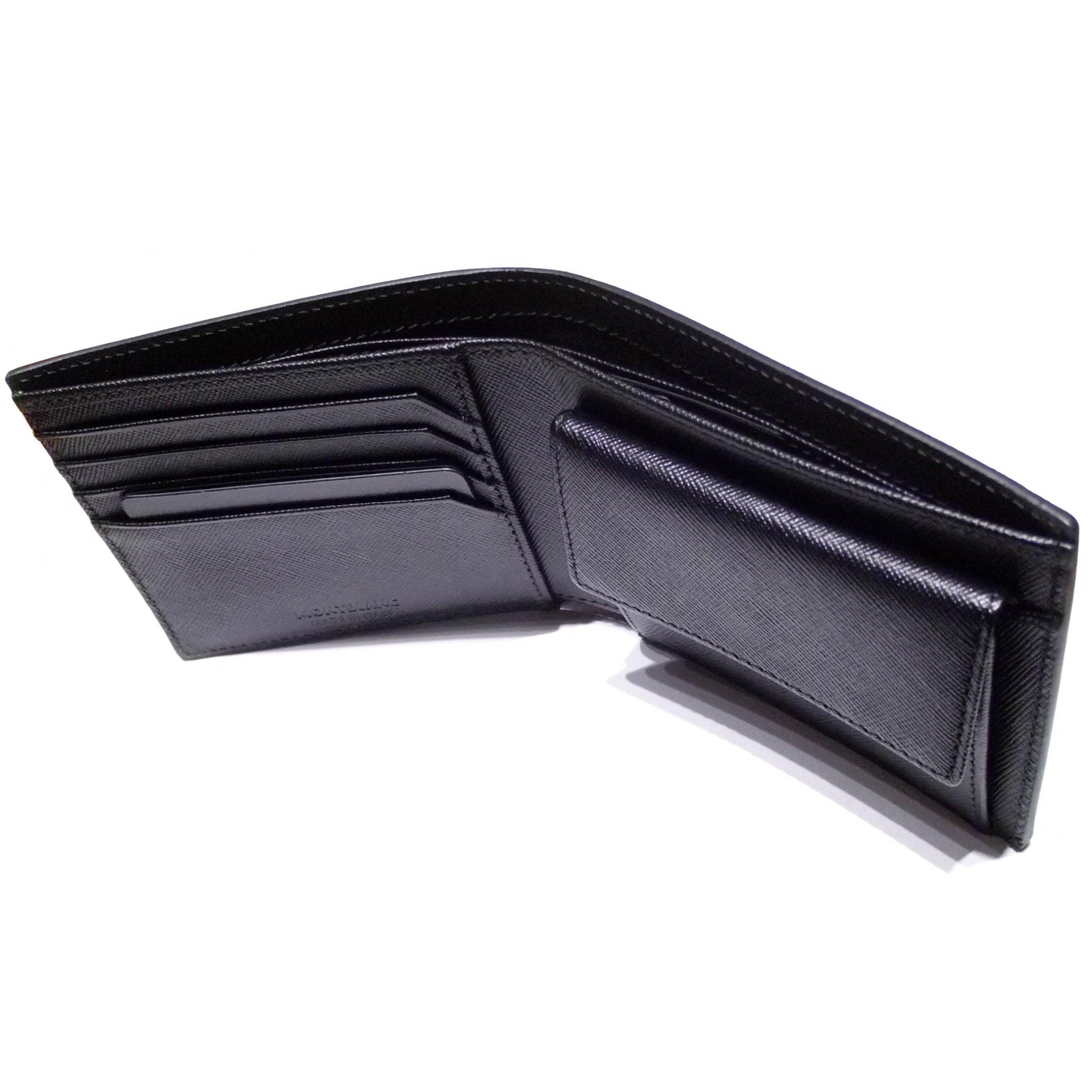Montblanc portafoglio Sartorial 4cc con portamonete 113222