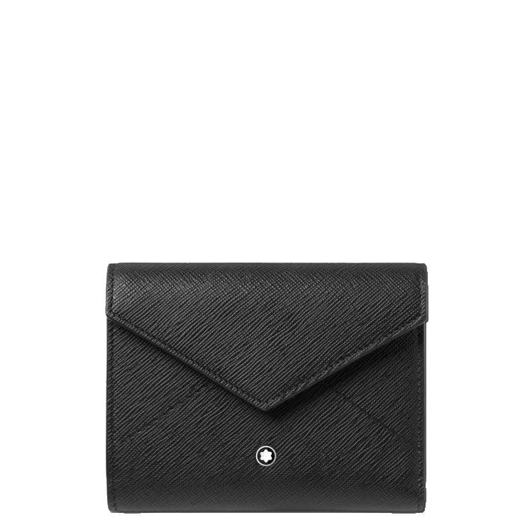 Montblanc portafoglio Trio Sartorial 6 scomparti nero 198225