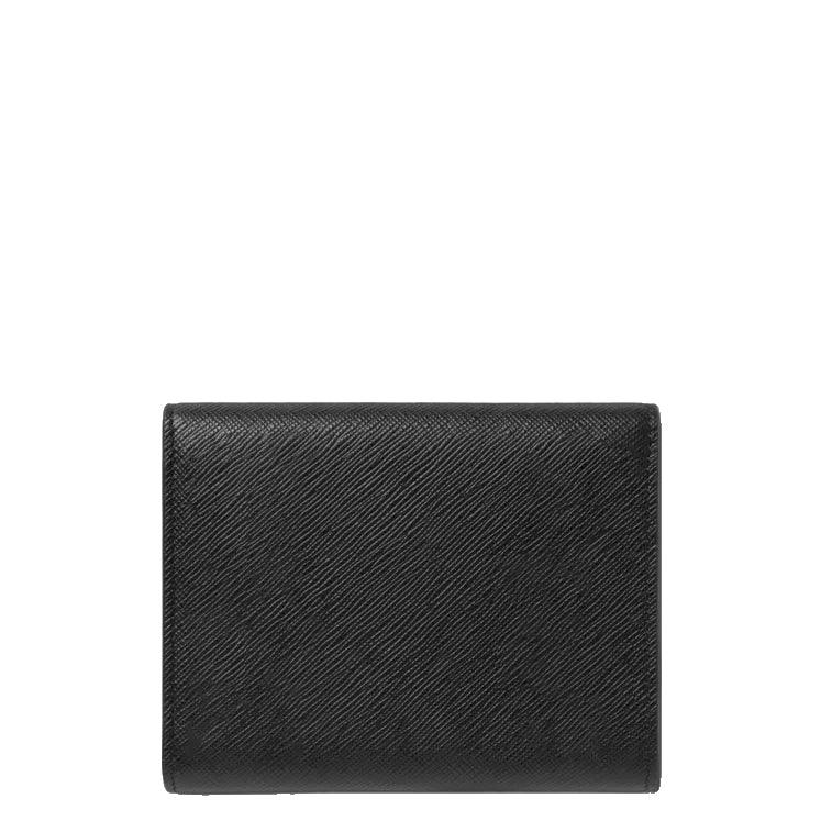 Montblanc portafoglio Trio Sartorial 6 scomparti nero 198225
