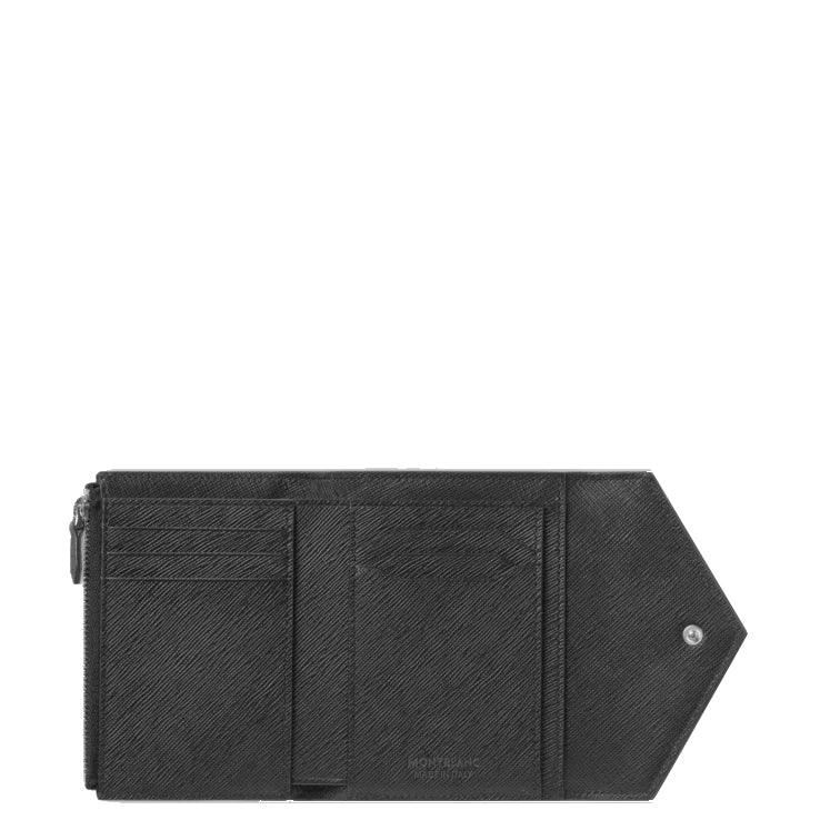 Montblanc portafoglio Trio Sartorial 6 scomparti nero 198225