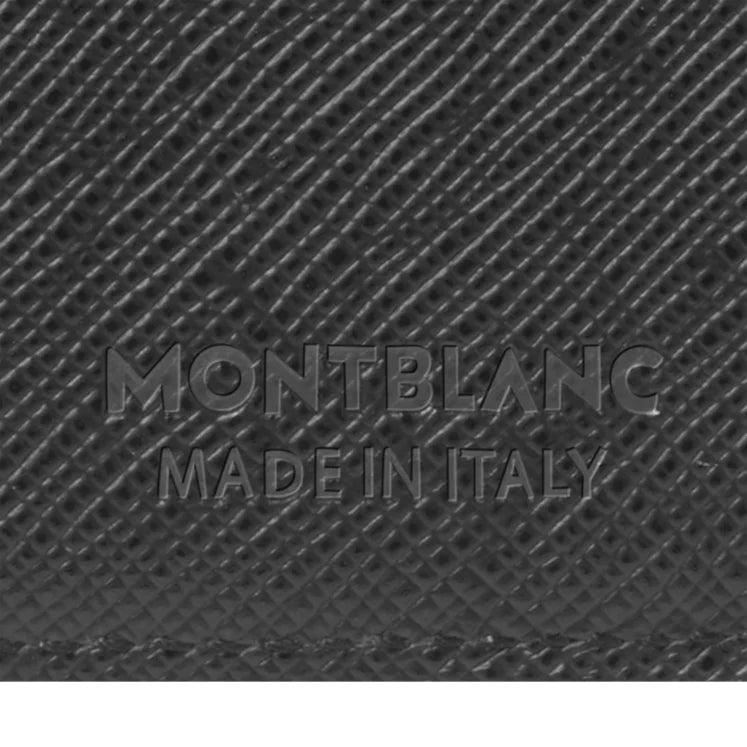 Montblanc portafoglio Trio Sartorial 6 scomparti nero 198225