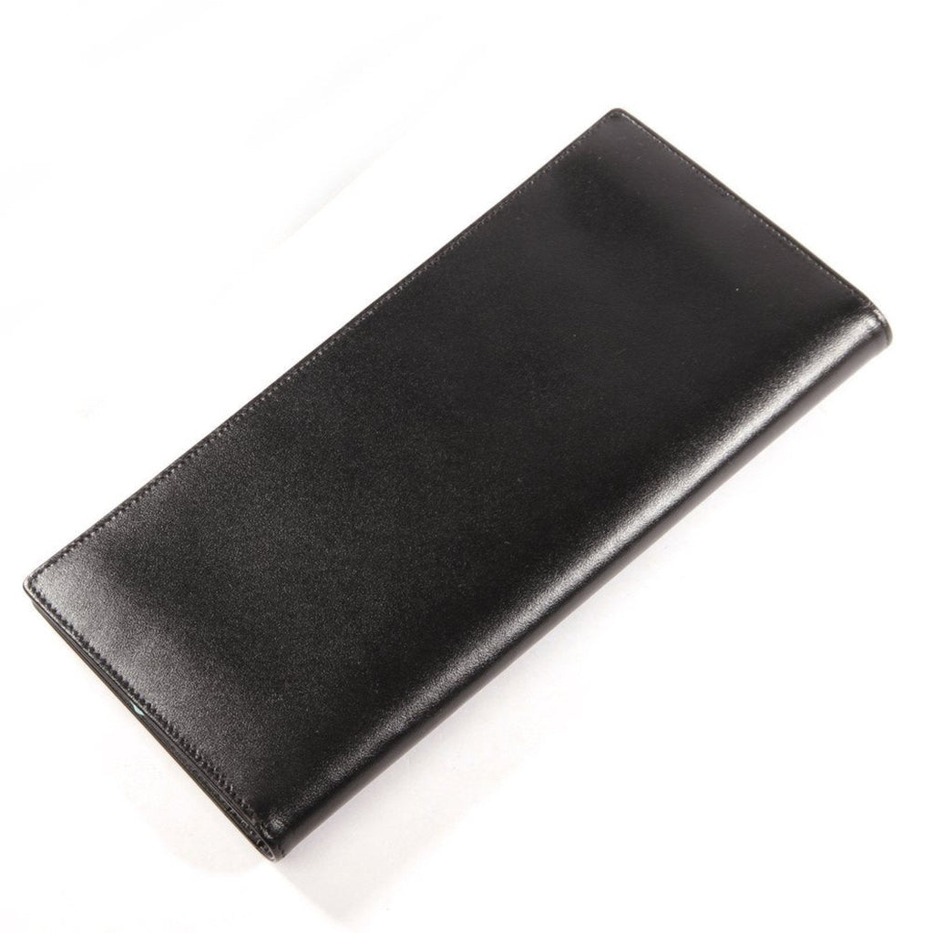 Montblanc portafoglio verticale 14 scomparti e tasca con cerniera Meisterstück nero 7165 nuova referenza 198318