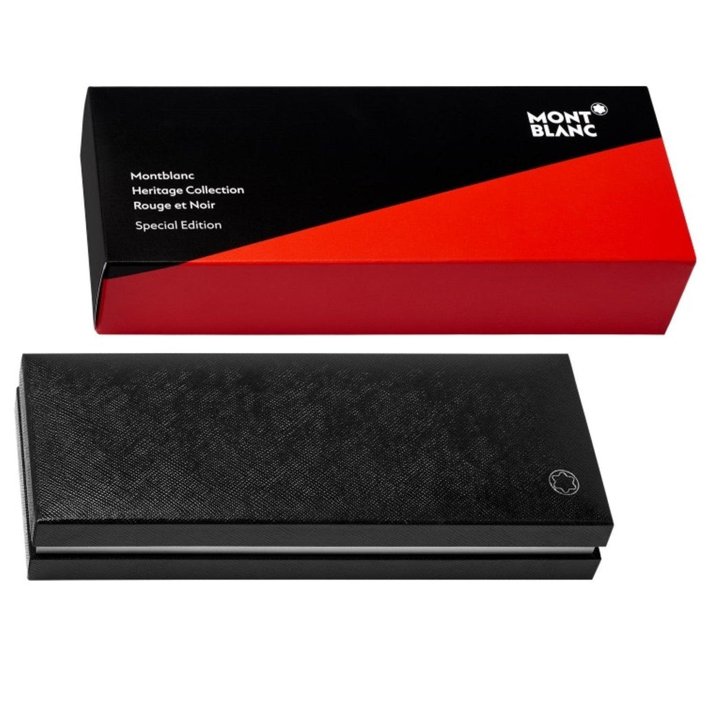 Montblanc roller Heritage collection Rouge & Noir Tropic Brown special edition 116552