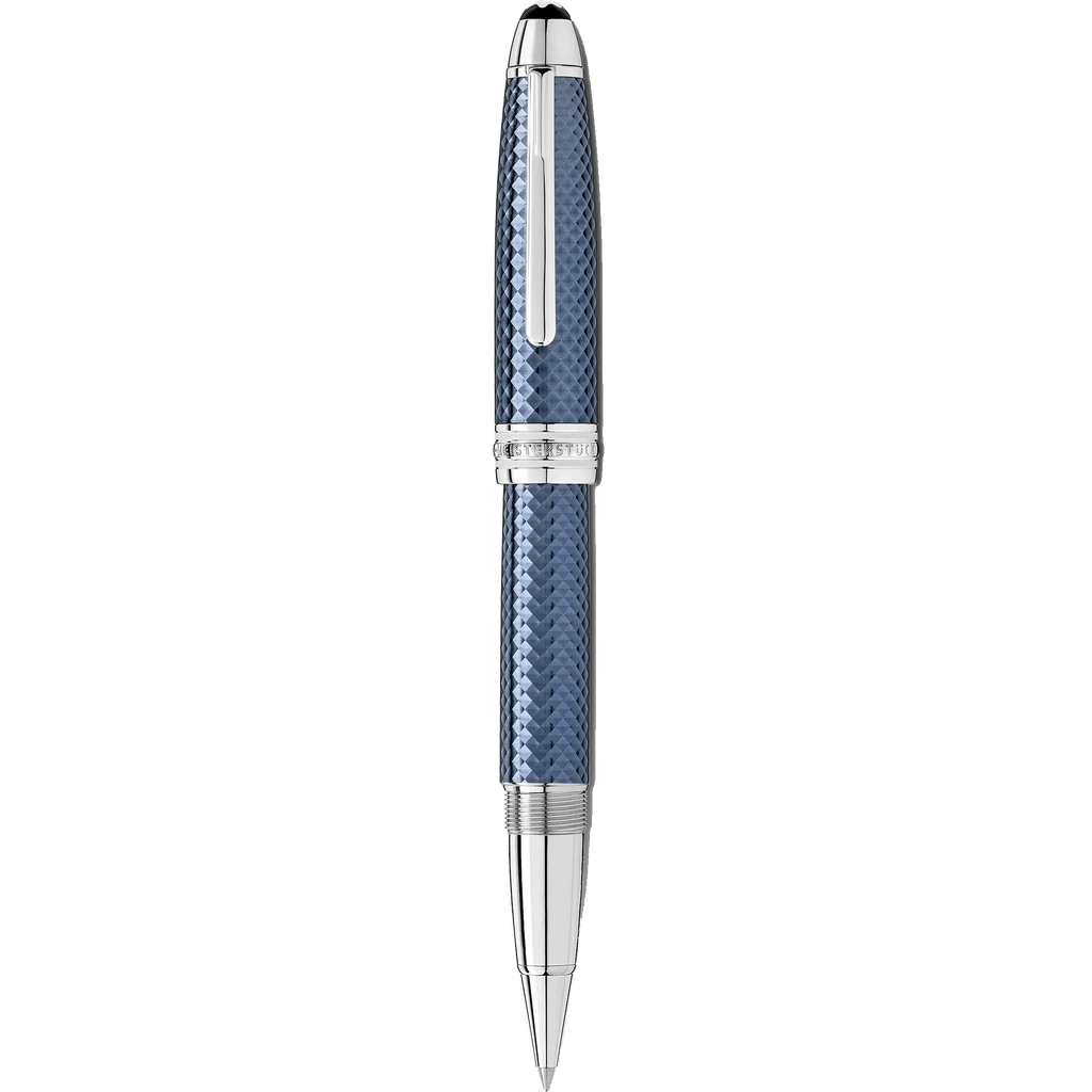 Montblanc roller Meisterstück Glacier Solitaire blu 129408