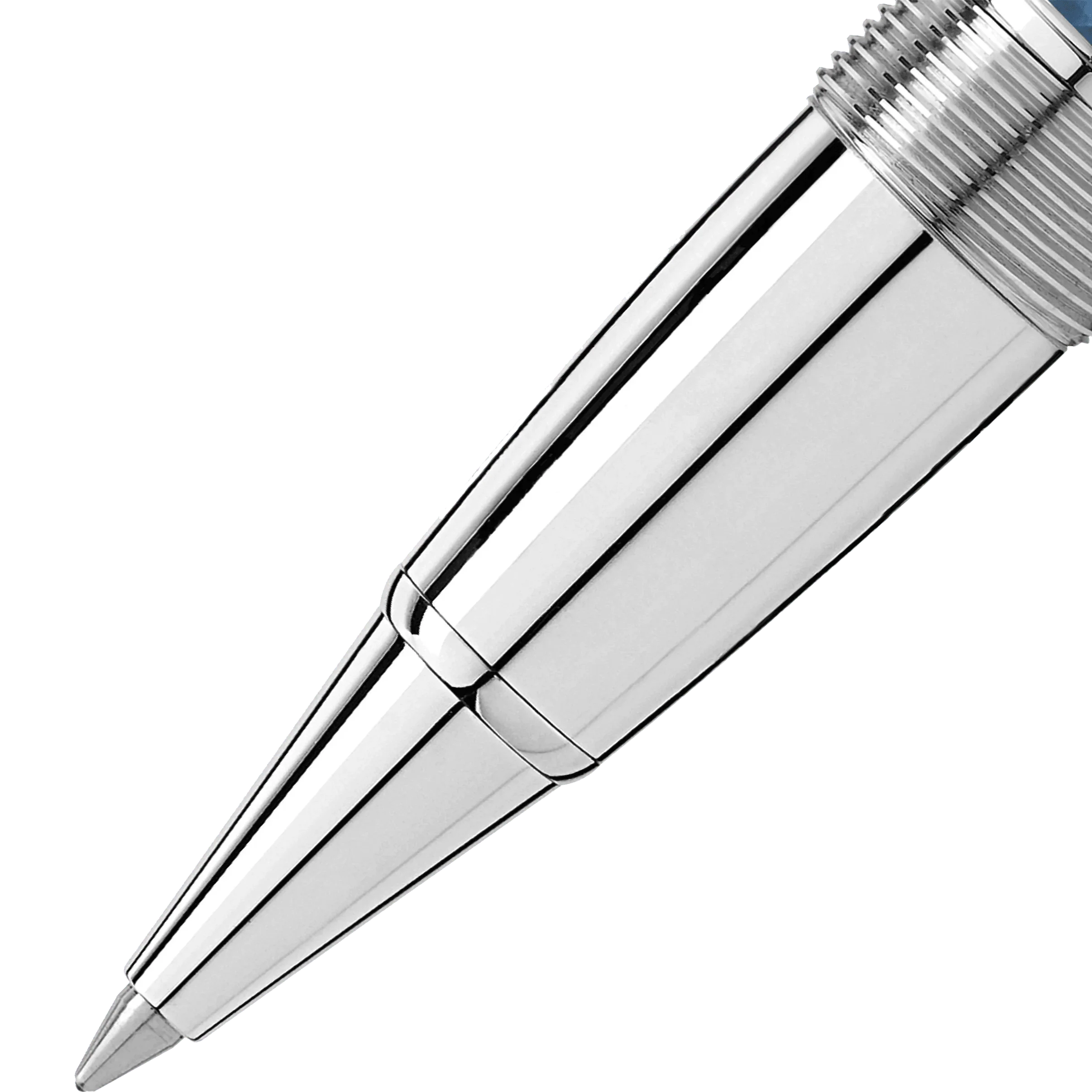 Montblanc roller Meisterstück Glacier Solitaire blu 129408