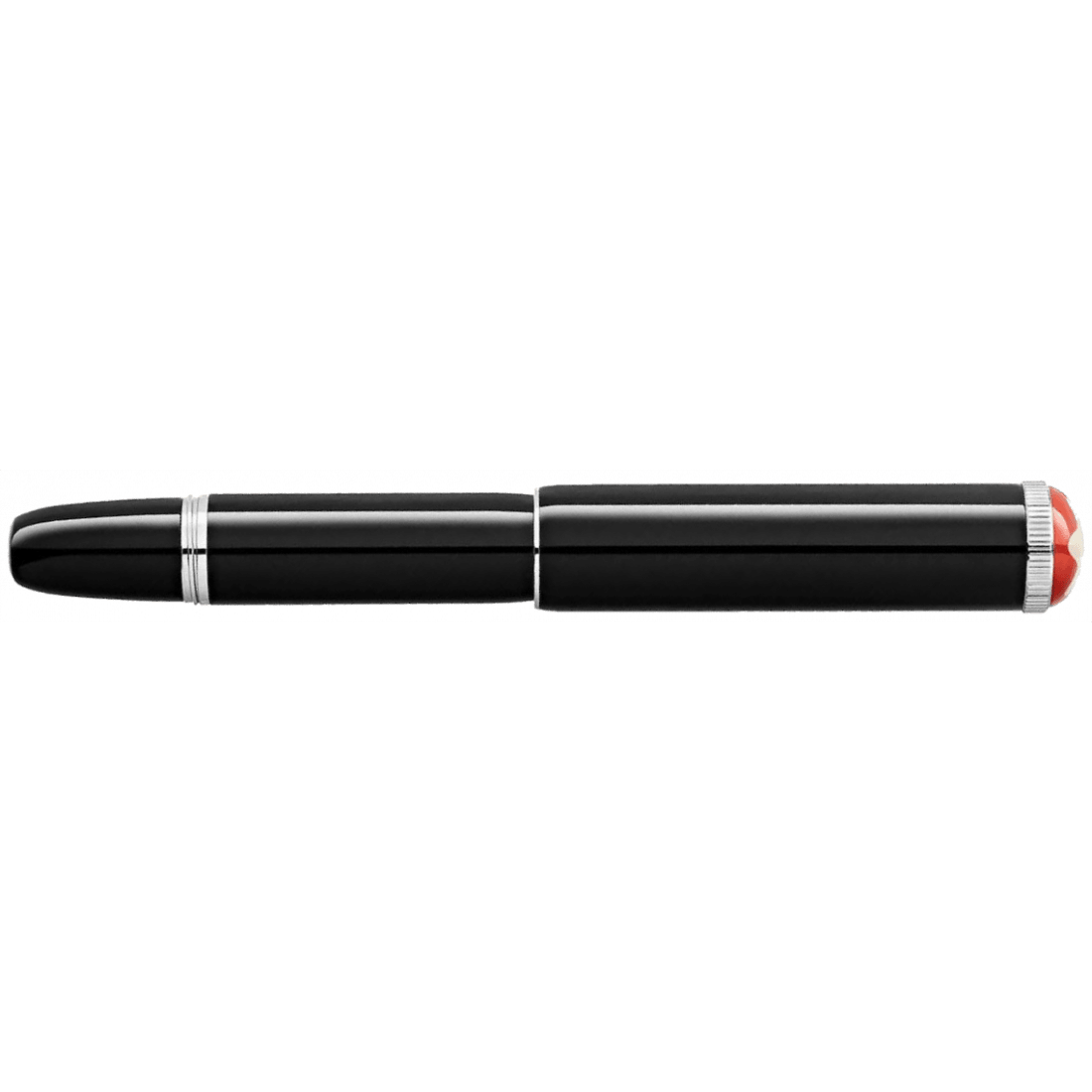 Montblanc stilografica Heritage Rouge et Noir “Baby” Edizione Speciale Nera punta M 127801