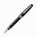 Montblanc stilografica Meisterstuck Platinum Hommage a W.A. Mozart punta F 107705