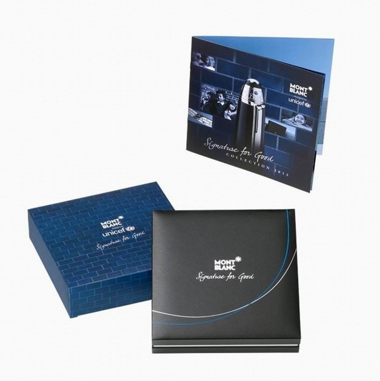 Montblanc stilografica Meisterstuck Platinum Signature For Good Unicef 109352