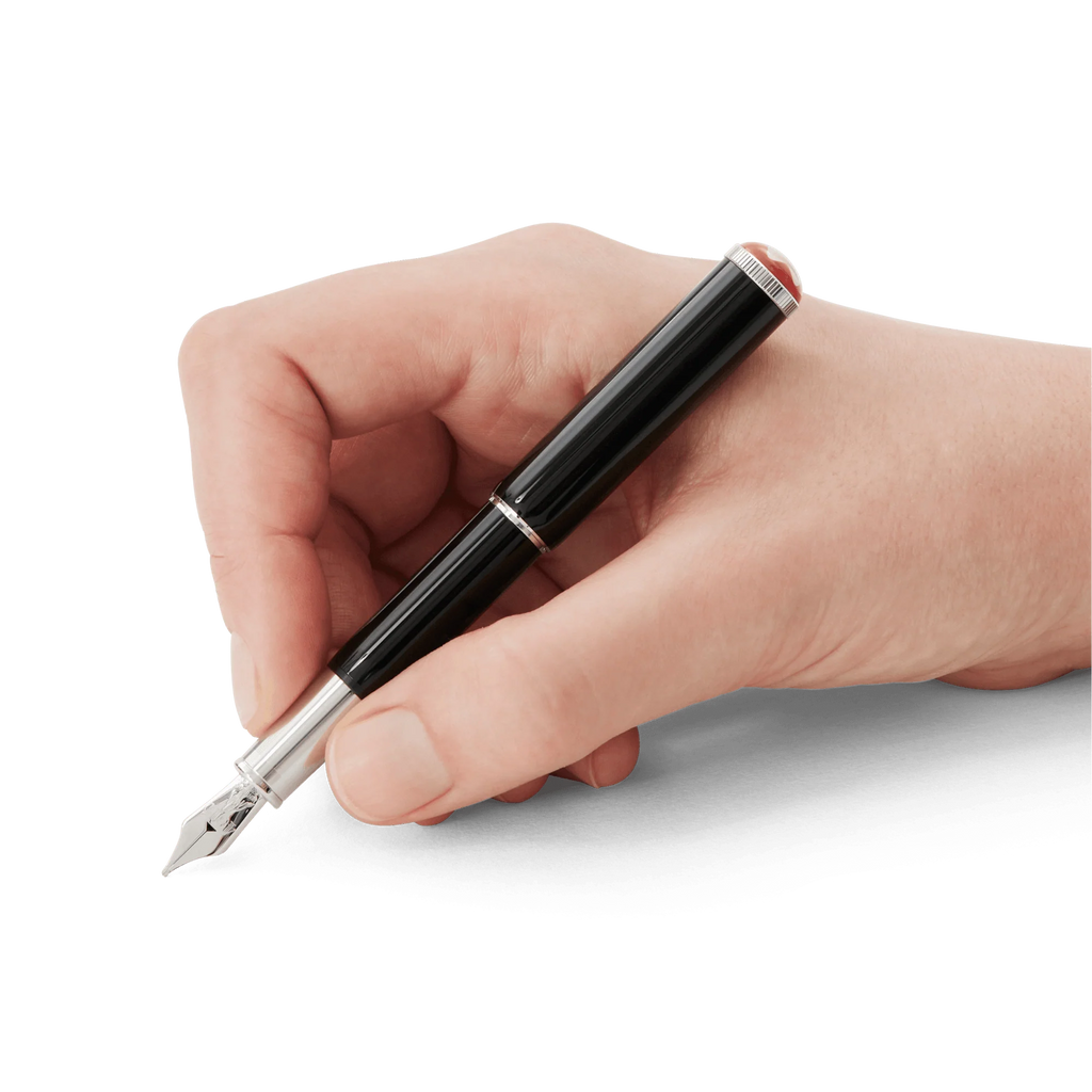Montblanc stilografica Montblanc Heritage Rouge et Noir Baby edizione speciale nero punta F 127800