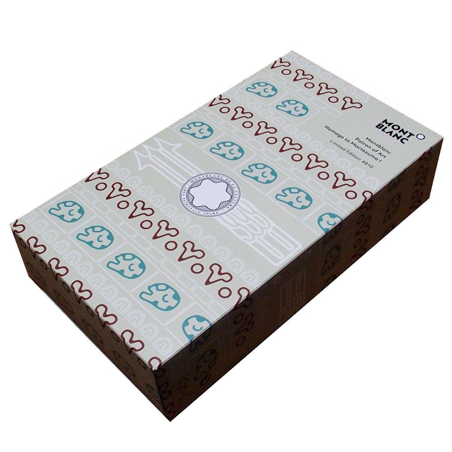Montblanc stilografica Patron of Art Homage to Moctezuma I Edizione Limitata 4810 punta M 125482