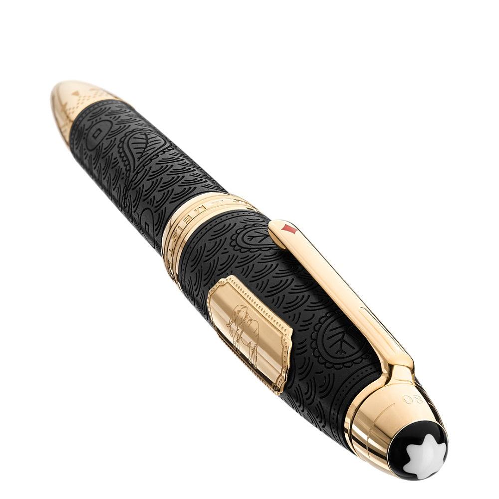 Montblanc stilografica Solitaire LeGrand Meisterstück Around the World in 80 Days punta M 128485