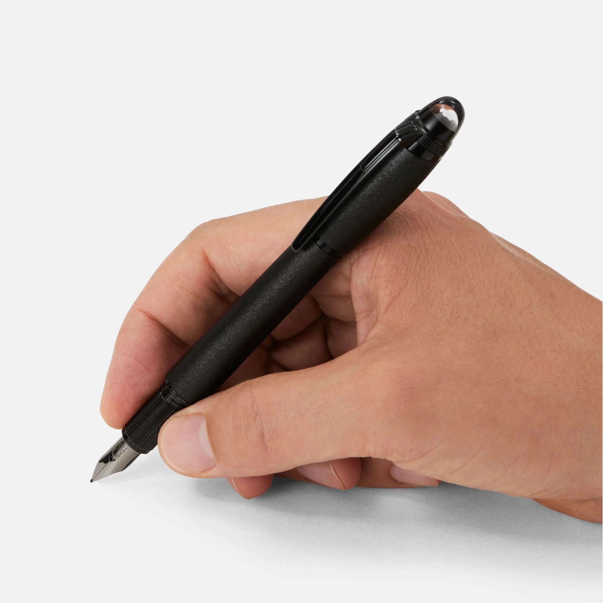 Montblanc stilografica StarWalker BlackCosmos Metal punta F 129292