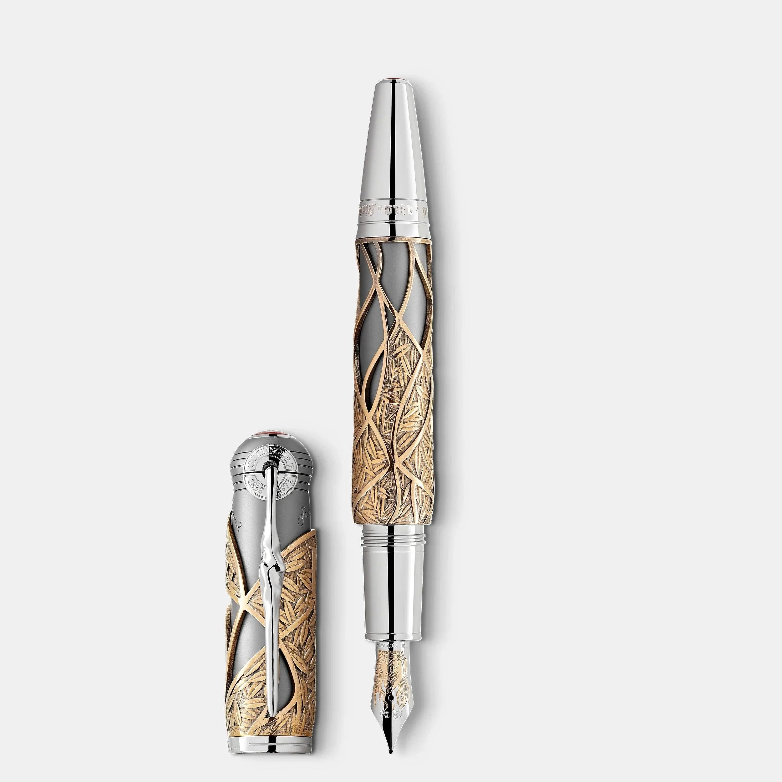 Montblanc stilografica Writers Edition Homage to Brothers Grimm punta M edizione limitata 1812 pezzi 128848