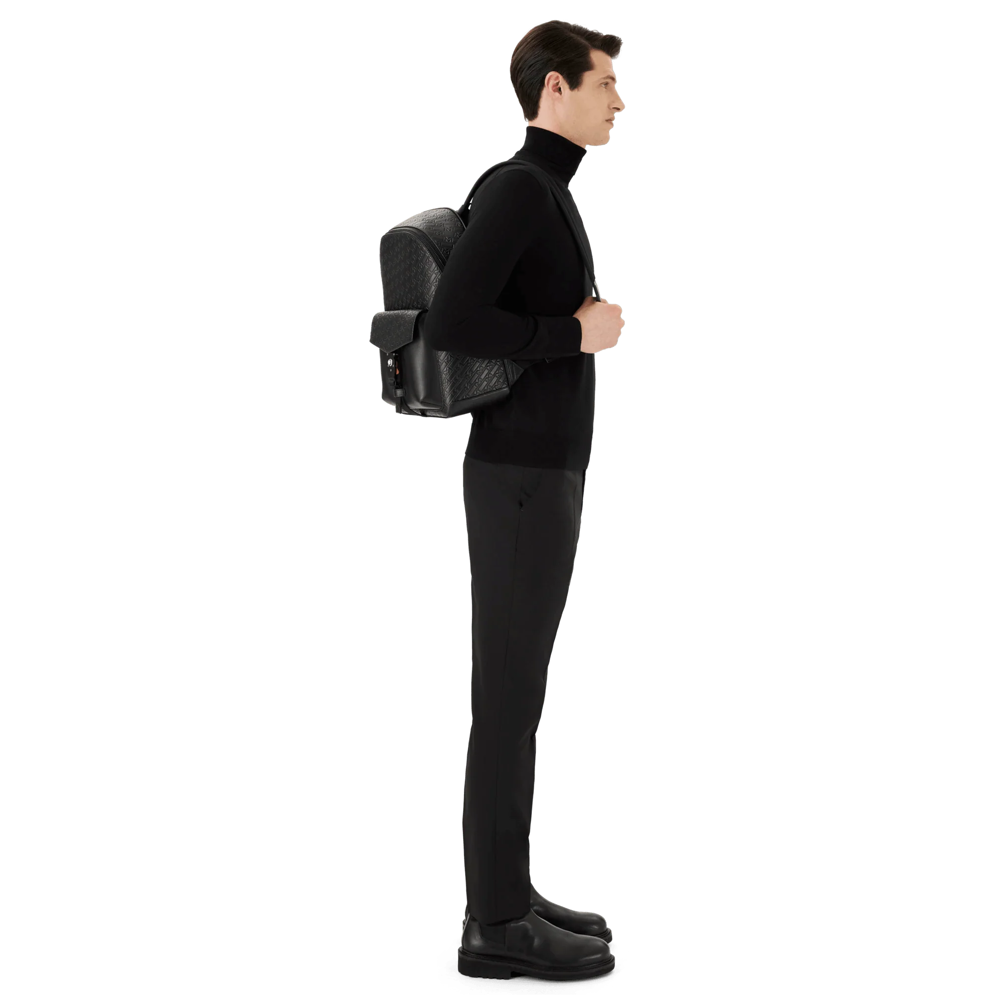 Montblanc zaino con lucchetto Montblanc M_Gram 4810 nero 130019
