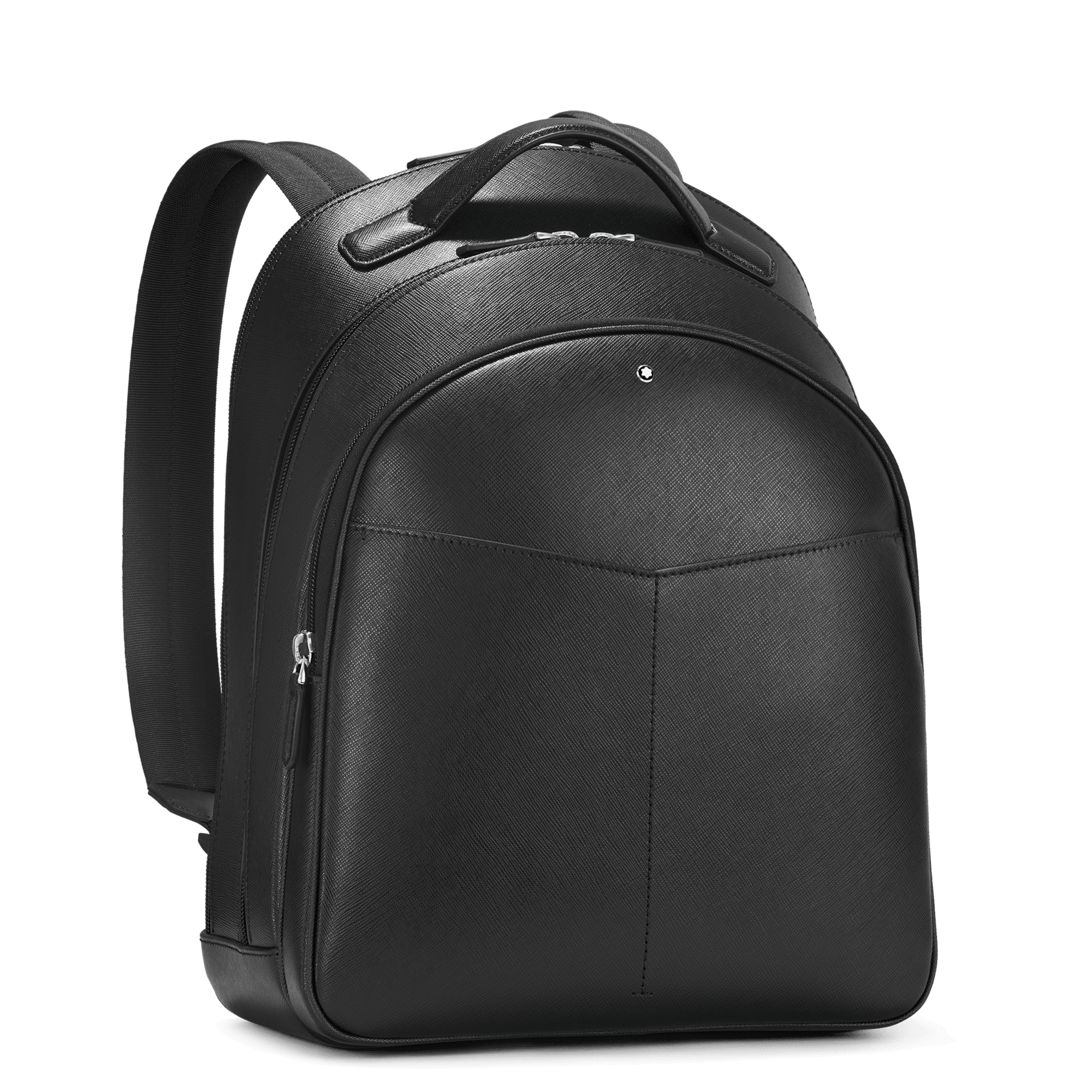 Montblanc zaino medio con 3 scomparti Montblanc Sartorial nero 130098
