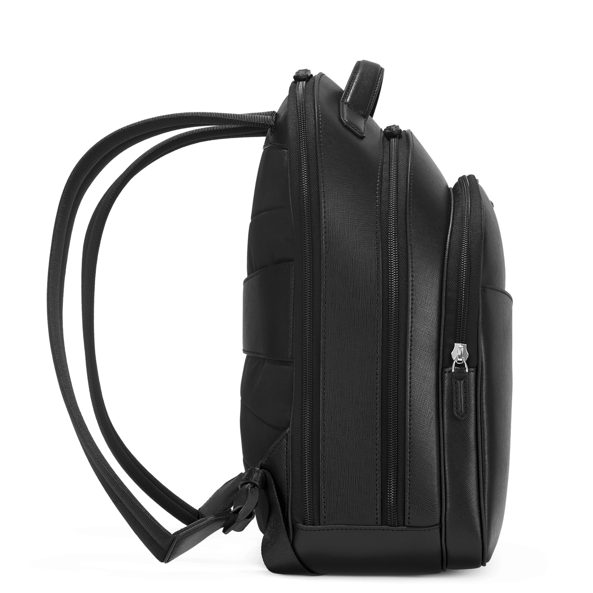 Montblanc zaino medio con 3 scomparti Montblanc Sartorial nero 130098