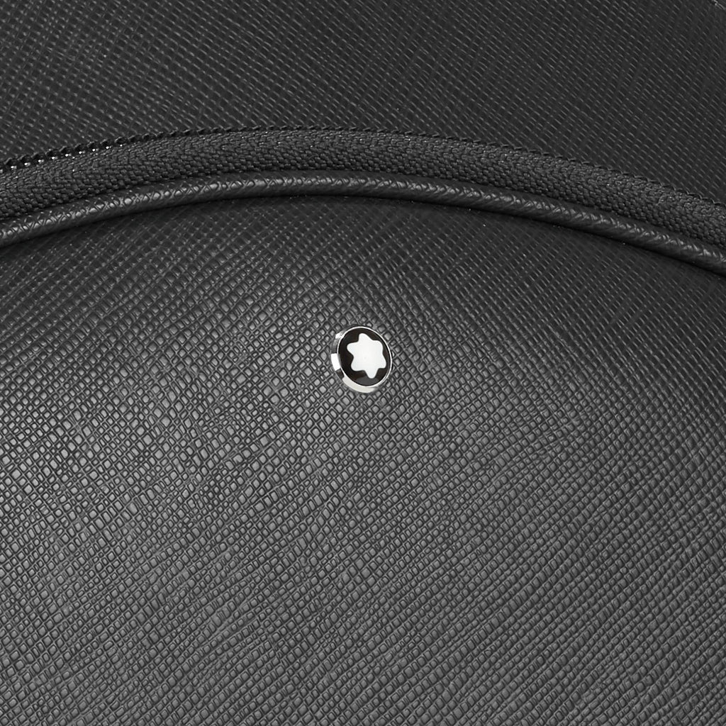 Montblanc zaino medio con 3 scomparti Montblanc Sartorial nero 130098