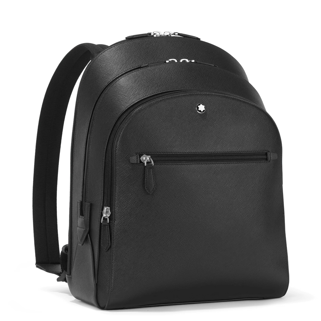 Montblanc zaino medio con 3 scomparti Montblanc Sartorial nero 130275