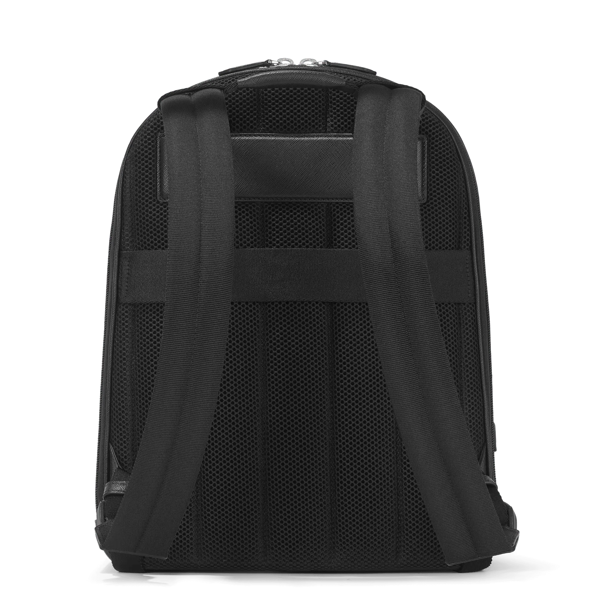 Montblanc zaino medio con 3 scomparti Montblanc Sartorial nero 130275
