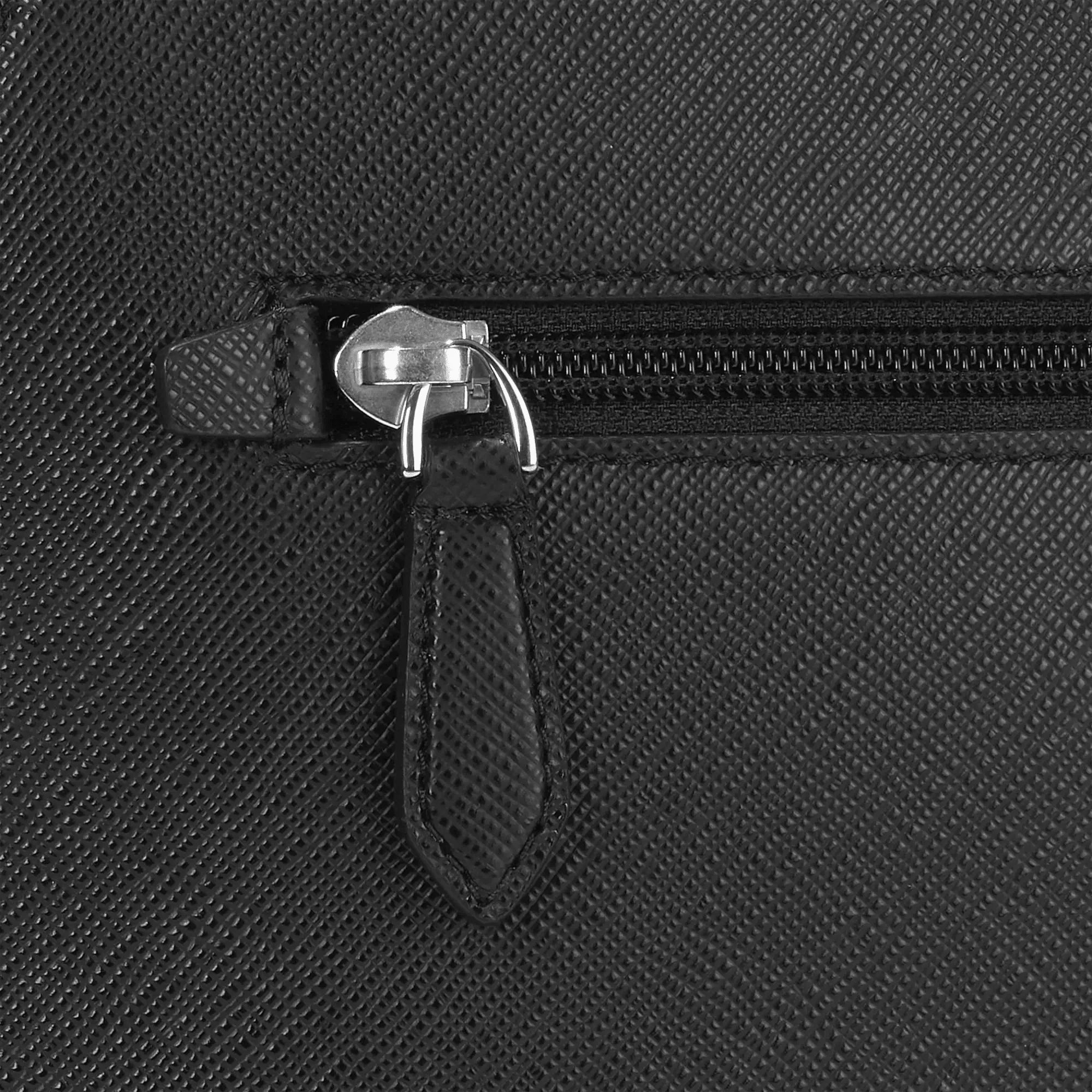 Montblanc zaino medio con 3 scomparti Montblanc Sartorial nero 130275
