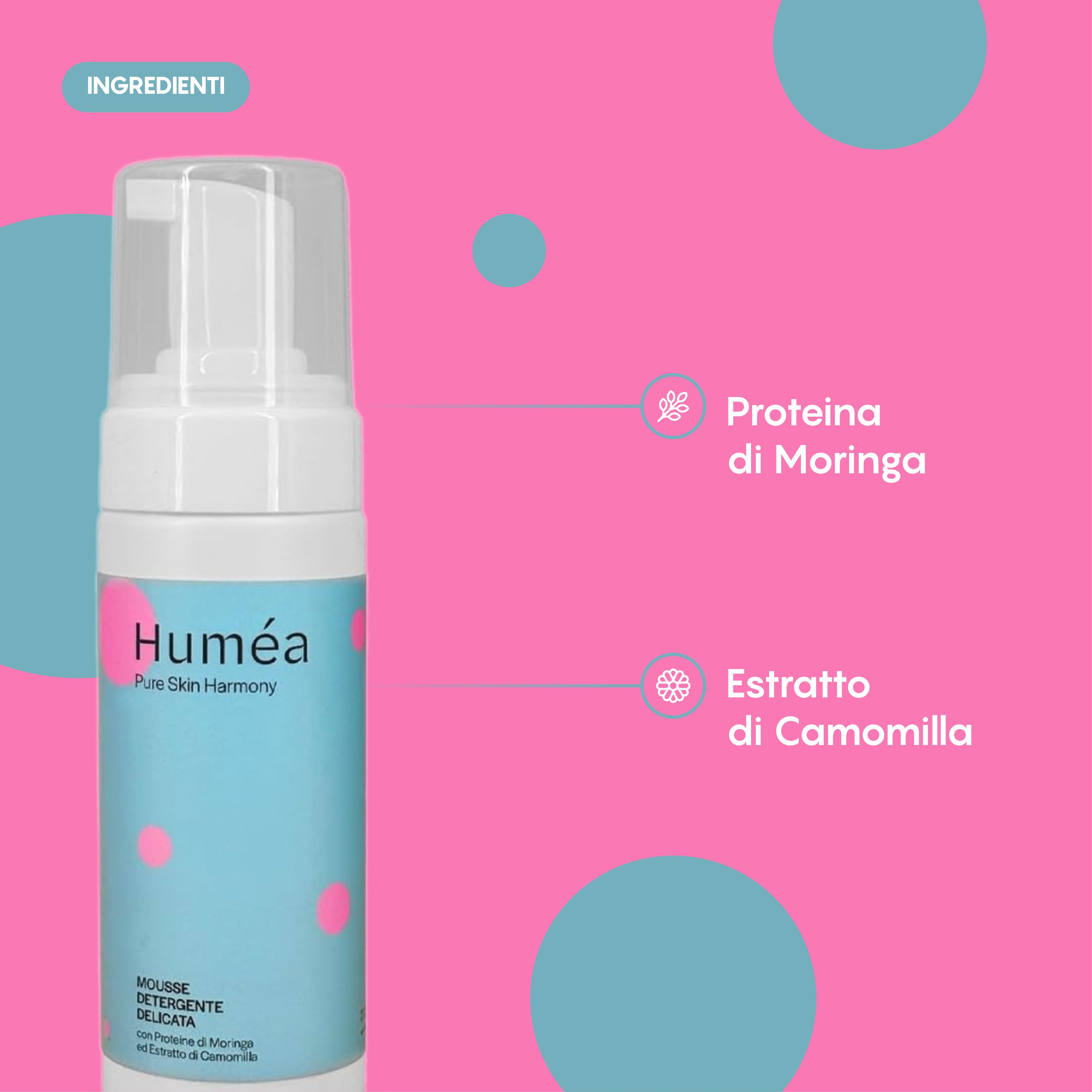 HUMEA MOUSSE DETERGENTEDELICATA 150 ML
