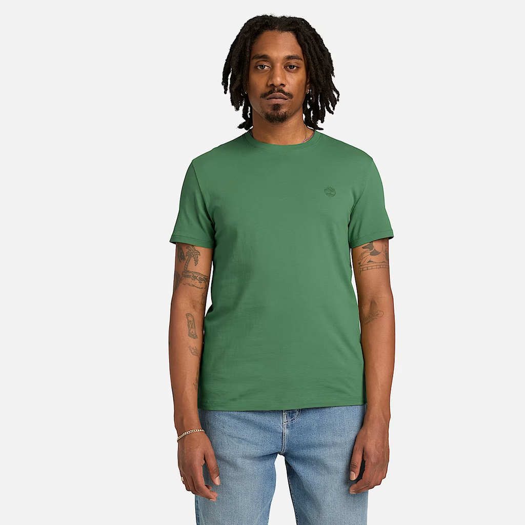 Timberland T-shirt Uomo Dunstan River TB0A2BPR A6Z Verde