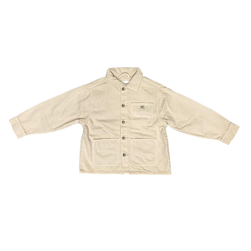 name it giubbino in jeans da junior James 13237338 sabbia