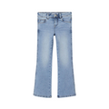 name it pantalone jeans da ragazza a  zampa Polly 13208876 blu medio