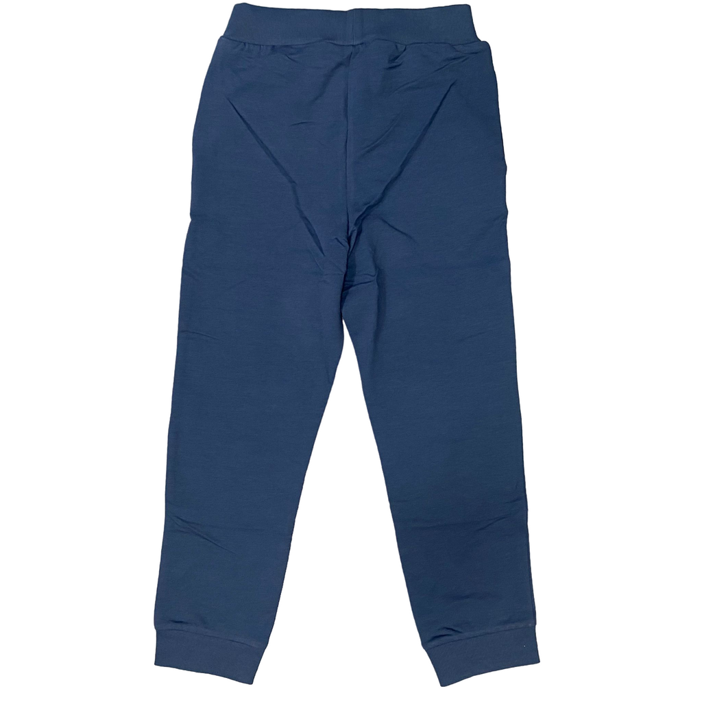 name it pantalone sportivo da bambino in felpa con elastico e polsino Spiderman 13233922 blu