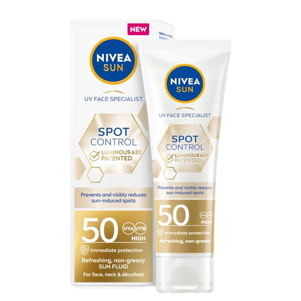 NIVEA SUN ANTI MACCHIE FLUIDO SOLARE VISO SPF 50+ 40 ML