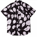 Obey Leaves Camicia Uomo Nera Multicolore - 181210341