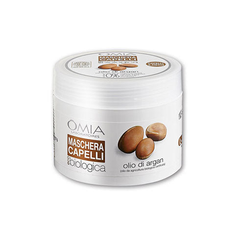 OMIA MASCHERA CAPELLI RISTRUTTURANTE CAPELLI LISCI OLIO DI ARGAN