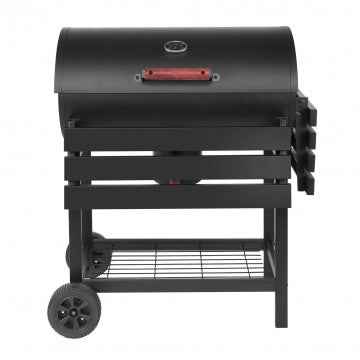 Barbecue Tennessee a carbonella con struttura in acciaio verniciato nero